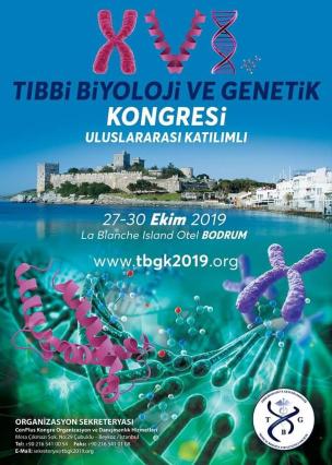 XVI.TIBBI BIYOLOJI VE GENETIK KONGRESI